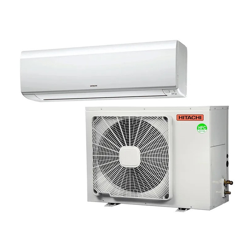 Hitachi 1.5 Ton Split Air Conditioner With Rotary Compressor 18000 BTU And R410 White, CMOS018EEDA2EB