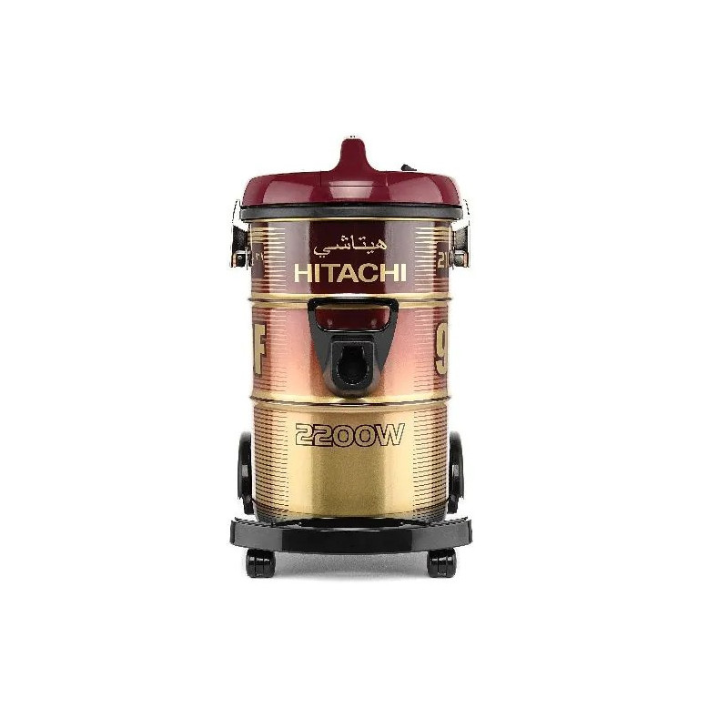 Hitachi 21 Liter 2200 Watts Drum Vacuum Cleaner CV960F24CBSWR, Wine Red