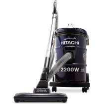 Hitachi 21 Liter Drum Vacuum Cleaner 2200 Watts, CV965NBLGCM, Blue Purple