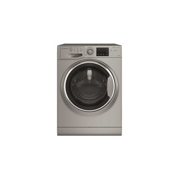 Ariston 9kg Wash/6kg Dry Washer Dryer, 1200 RPM, Inverter Motor, Fully Automatic, Front Load 16 Programs Delay Start, Pre-Wash And Quick Wash, Silver, NDB96SSGCC