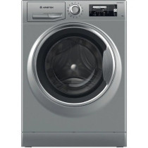Ariston 11KG Front Load Washing Machine, 1400 RPM, 16 Programs, Fully Automatic, Silver, NLLCD1165SCADGCC
