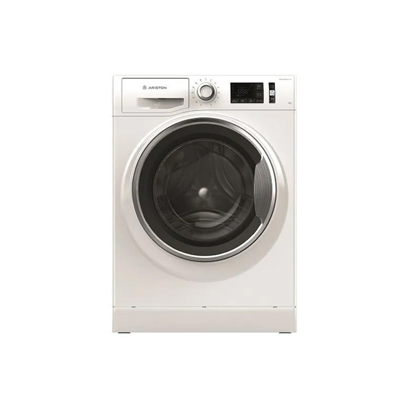 Ariston Front Load Washing Machine 9 Kg 1400 RPM, NLM11946WCAGCC, White