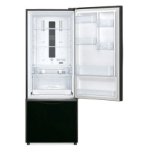 Hitachi Bottom Freezer Refrigerator, RB600PUK6GBK, 600L, Black