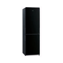 Hitachi Bottom Freezer Refrigerator, 410 L, Dual Sensing, RBG410PUK6GBK, Black