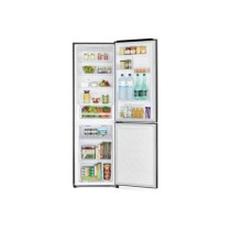 Hitachi 410 Liter Double Door Bottom Freezer Refrigerator, Black, Model RBG410PUK6XGBK