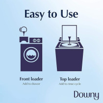 Downy Regular Liquid Fabric Softener Valley Dew To Soften Clothes Making Them Feel Smooth And Comfortable, 3 Litre