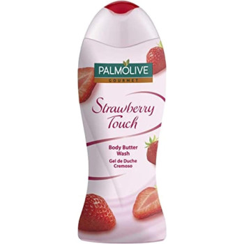 Palmolive Gourmet Strawberry Touch Body Butter Wash Shower Gel, 500 ml