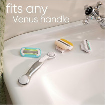 Gillette Venus and Olay Comfortglide Coconut Womens Razor Blade Refills, 5 Count