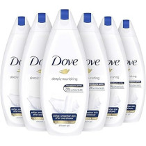 Dove Deeply Nourishing Moisturising Shower Gel 250 ml, Pack Of 6