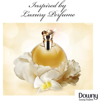 Downy Luxury Perfume Vanilla And Cashmere Musk Concentrate Fabric Softener Liquid, 880 ml, Pack Of 2 Plus 1