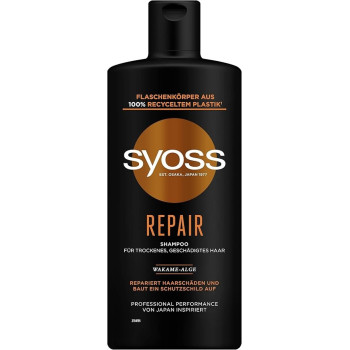 Syoss To Repair And Strengthen hair Shampoo For Women, 440 ml