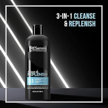 Tresemme Cleanse And Replenish 3 In 1 Hydrating Shampoo And Conditioner, 828 ml