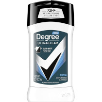 Degree Men Ultra Clear Black Plus White Antiperspirant Deodorant 2.7 Ounce, 76G
