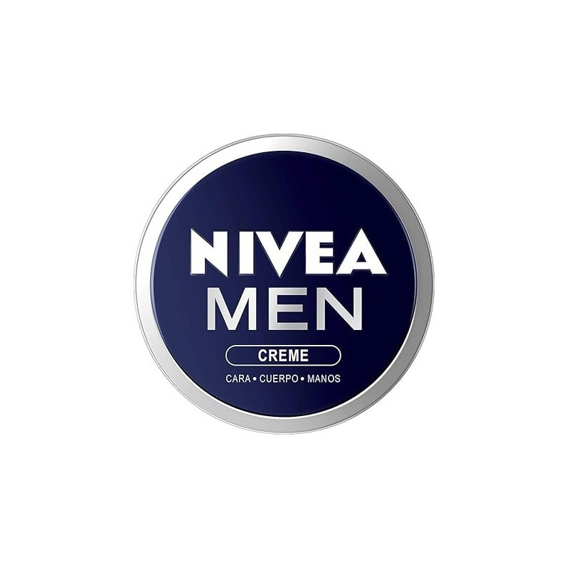 Nivea Men Creme Moisturising Cream, Face, Body And Hands Tin 150Ml