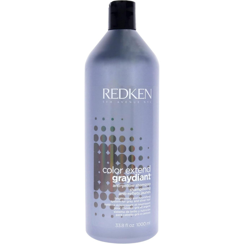 Redken 5th Avenue Nyc Colour Extend Graydiant For Gray And Silver Hair Shampoo, 1000 ml