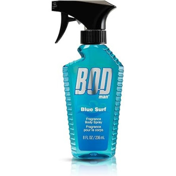 Bod Man Long Lasting Fragrance Body Spray, Blue Surf, 236 Ml