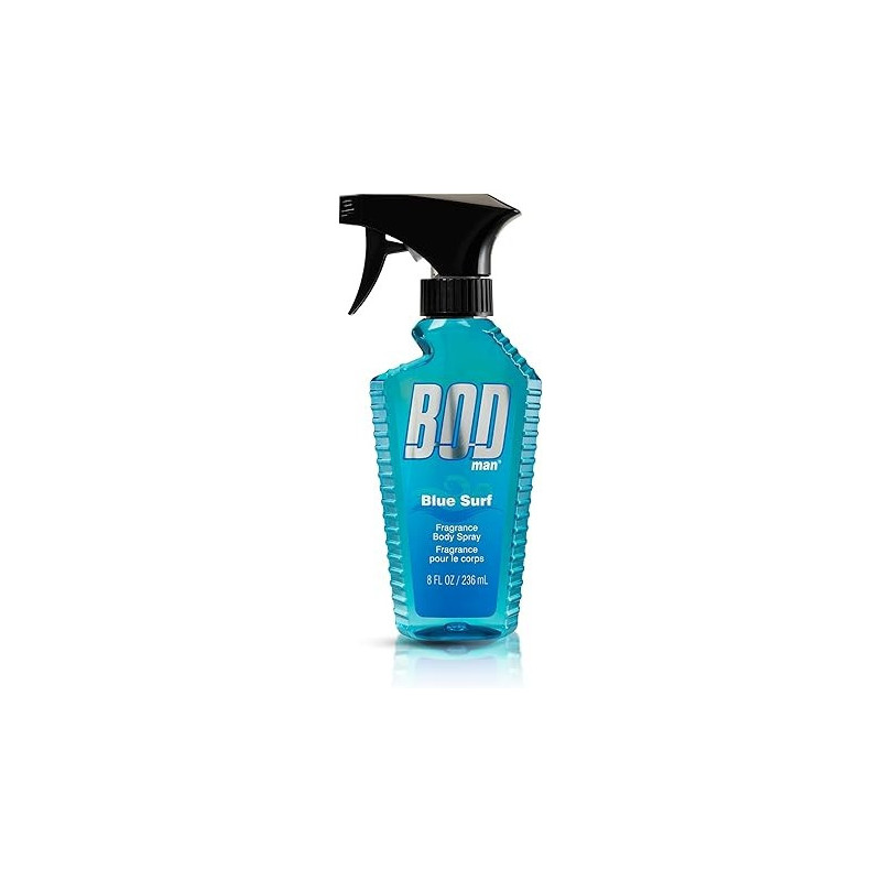 Bod Man Long Lasting Fragrance Body Spray, Blue Surf, 236 Ml