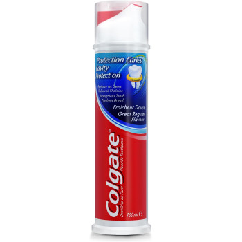 Colgate Maximum Cavity Protection Toothpaste With Pump Dispenser, 100 Ml