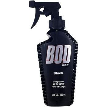 Bod Man Black Body Spray By Parfums De Coeur For Men, 236 Ml