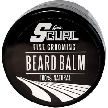 Lusters Scurl Fine Grooming 100 Percentage Natural Beard Balm, 99 G