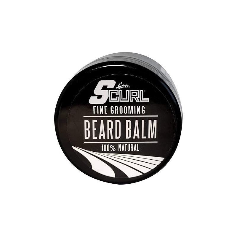 Lusters Scurl Fine Grooming 100 Percentage Natural Beard Balm, 99 G