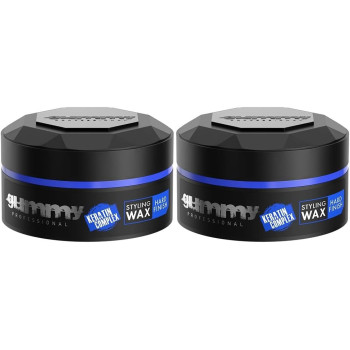 Gummy Professional Hard Finish, Hair Styling Wax, Hard Finish Hair Wax, Hard Finish Wax, Shiny Effect Wax, 150 Ml, Pack Of 2