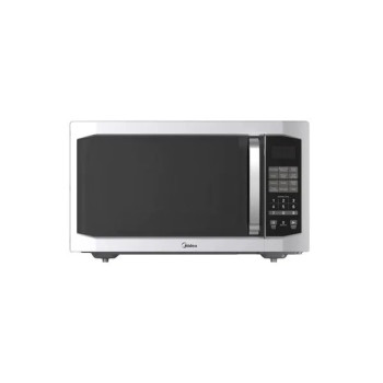 Midea Grill Microwave 42L, 7 Auto Menus, LED Display with Timer EG142A5L, Silver