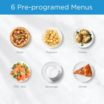 Midea 25L Digital Solo Microwave Oven With 10 Power Levels, 900W, Electronic Touch Control, Child-Safety-Lock, Defrost Function, Fast Reheat, Pull Open Door Handle, EM925A2GUBK