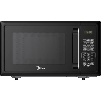 Midea 25L Digital Solo Microwave Oven With 10 Power Levels, 900W, Electronic Touch Control, Child-Safety-Lock, Defrost Function, Fast Reheat, Pull Open Door Handle, EM925A2GUBK