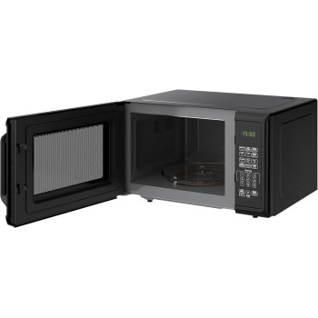 Midea 25L Digital Solo Microwave Oven With 10 Power Levels, 900W, Electronic Touch Control, Child-Safety-Lock, Defrost Function, Fast Reheat, Pull Open Door Handle, EM925A2GUBK