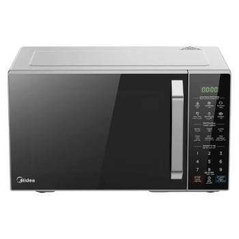 Midea 29 Liters Solo Digital Microwave Oven, 5 Power Levels Power 8 Auto Menus, 900W, Pull Open Door Handle, Cooking End Signal, EM9P032MX