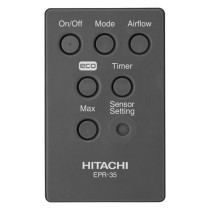 Hitachi Air Purifier 5 Operation Modes, Humidifying Function, EPA6000RED, Red