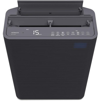 Hitachi Air Purifier For Home and Office With Antimicrobial Allergen-free HEPA Filter, Dark Grey, EPPF120J240UADG