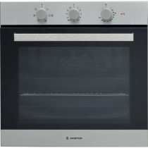 Ariston 60 Cm Oven, Inox Color, Freestanding Cooker, FA3530HIXA