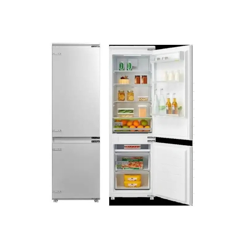 Midea 241Ltr Frost Free Bottom Freezer Refrigerator, HD332RWEN-BI, Silver