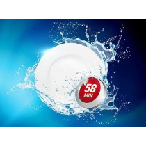 Hitachi Dishwasher, 14 Place Settings, 6 Programs, Overflow Safety, Inox, HDF-F146VS