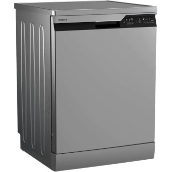 Hitachi Dishwasher, 14 Place Settings, 6 Programs, Overflow Safety, Inox, HDF-F146VS