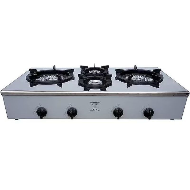 Rinnai 4 Burner Gas Stove Top Heavy Duty, RI-4RSPN