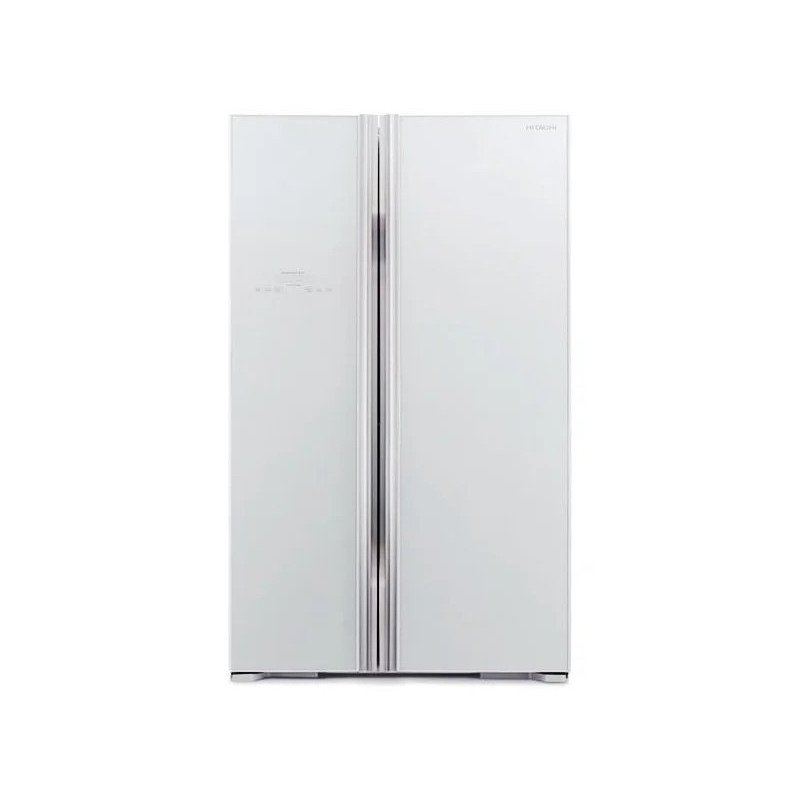 Hitachi 700 Liter Side By Side Refrigerator, Glass, Silver, RS700PUK0GS