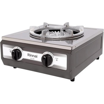 Rinnai 1 Burner Gas Stove Stainless Steel Top Heavy, RTL35K