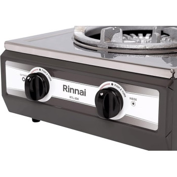 Rinnai 1 Burner Gas Stove Stainless Steel Top Heavy, RTL35K