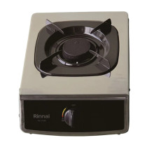 Rinnai Single Burner Gas Stove Stainless Steel Top, RV110RI