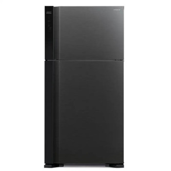 Hitachi 710 Litres Top Mount Refrigerator, Brilliant, Black, RV710PUK7KBBK