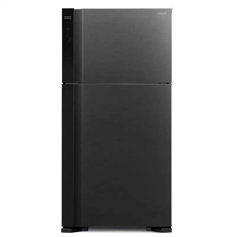 Hitachi 710 Litres Top Mount Refrigerator, Brilliant, Black, RV710PUK7KBBK