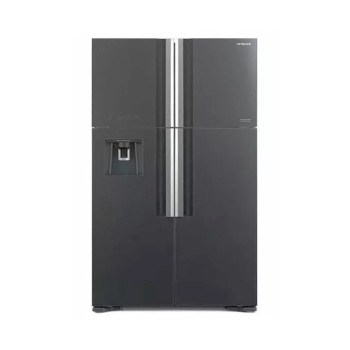 Hitachi 760 Litres French Door Refrigerator Glass Grey, RW760PUK7GGR
