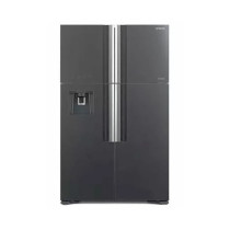 Hitachi 760 Litres French Door Refrigerator Glass Grey, RW760PUK7GGR