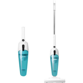 Midea 2in1 Upright Stick Vaccum Cleaner 600W, SC861, White/Blue