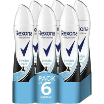 Rexona Invisible Aqua Effective Antiperspirant Protection Against Sweat And Odor, Keeping You Feeling Fresh And Confident Throughout The Day, 200Ml