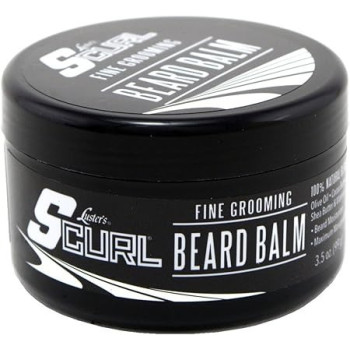 Lusters S-Curl Beard Balm 3.5 Ounce, 103Ml, 2 Pack