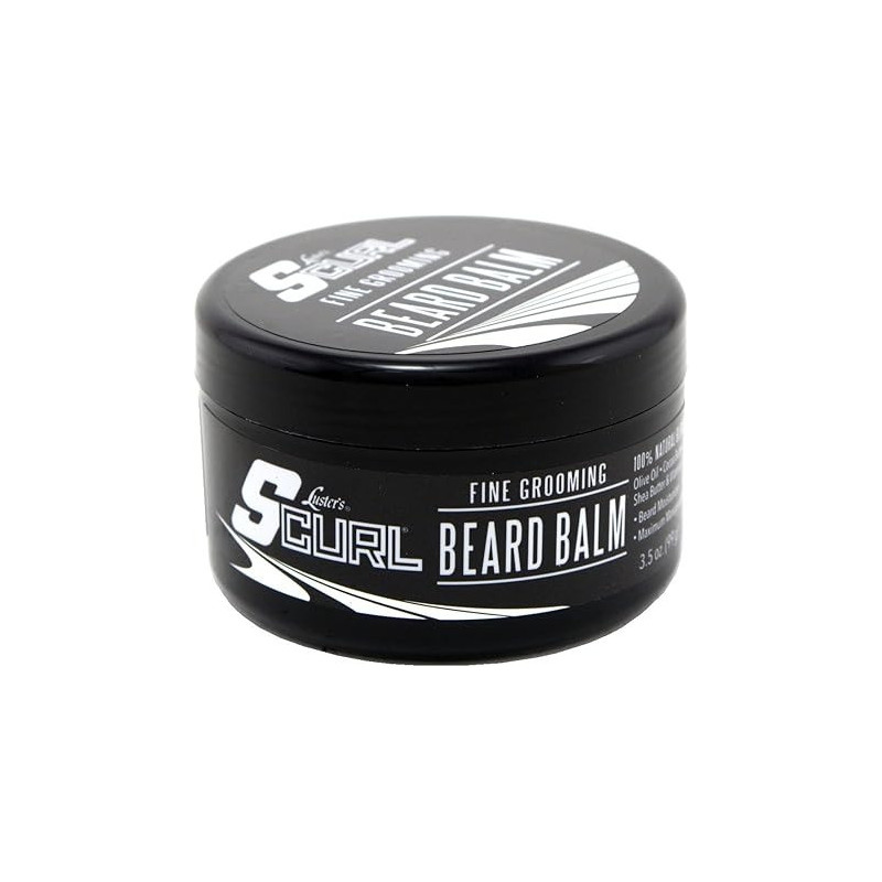 Lusters S-Curl Beard Balm 3.5 Ounce, 103Ml, 2 Pack